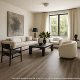 VERT HAUS Sandstorm Grey Oak Waterproof Hybrid Resilient Flooring - 27 sq. ft./Case