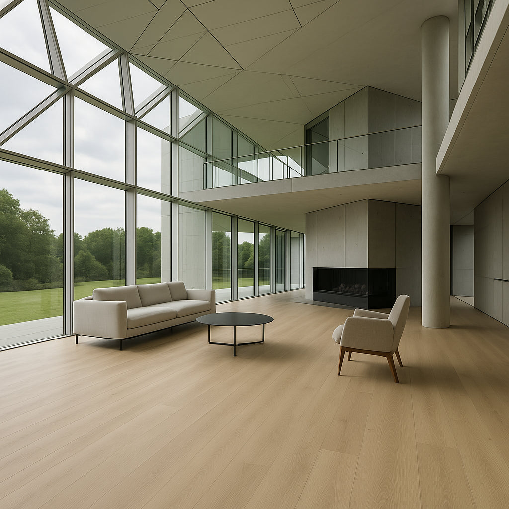VERT HAUS Sebastian Sand Oak Waterproof Hybrid Resilient Flooring - 27 sq. ft./Case
