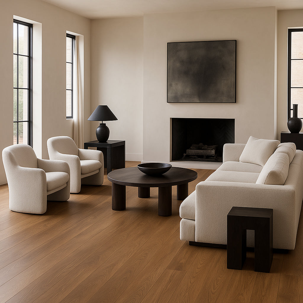 VERT HAUS Chapin Pecan Waterproof Hybrid Resilient Flooring - 27 sq. ft./Case