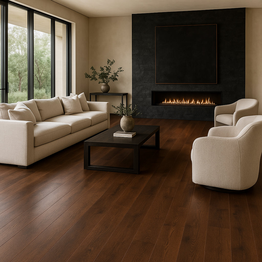 A&A Surfaces Ozark Valley Waterproof Hybrid Flooring - 7.7 in x 48 in