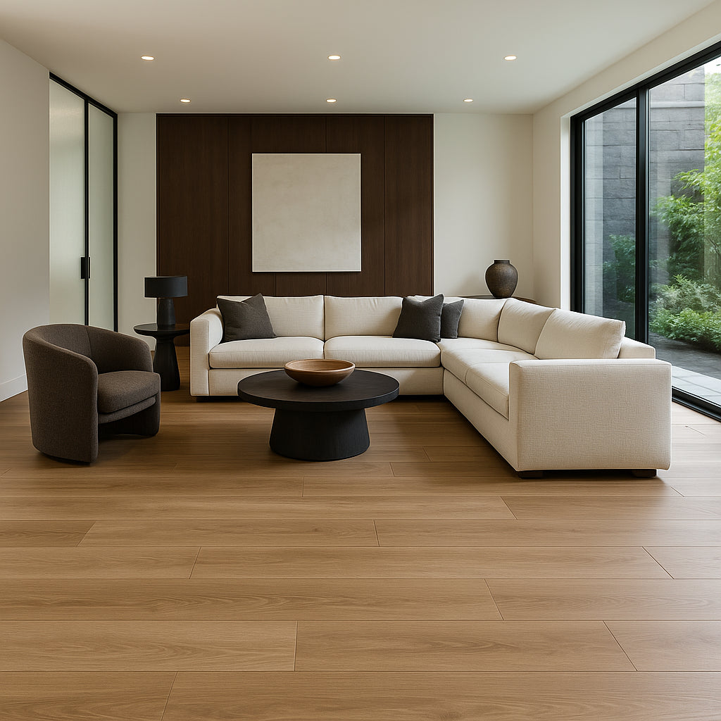 A&A Surfaces Alton Tinslee Waterproof Hybrid Rigid Core Flooring - 17.96 sq. ft. per case