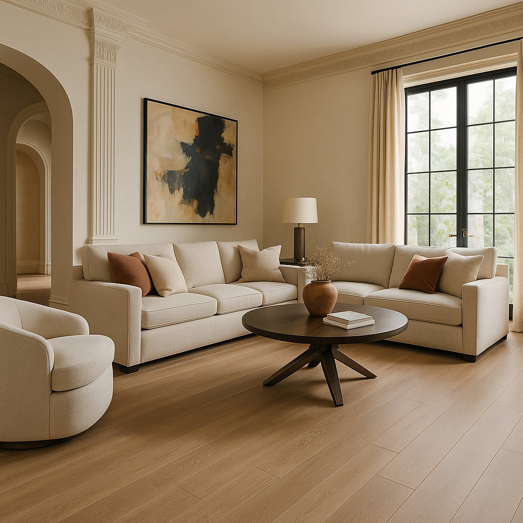 A&A Surfaces Alton Tinslee Waterproof Hybrid Rigid Core Flooring - 17.96 sq. ft. per case