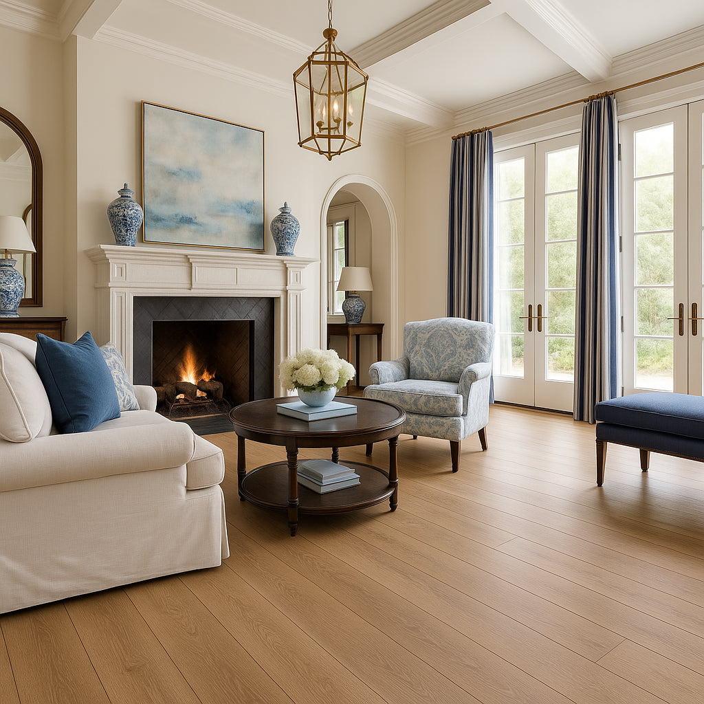 A&A Surfaces Alton Tinslee Waterproof Hybrid Rigid Core Flooring - 17.96 sq. ft. per case