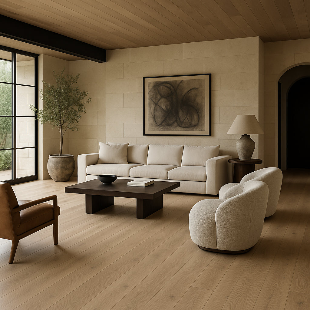 Superoak Antique Oak Hybrid Resilient Flooring - Waterproof and Scratch Resistant