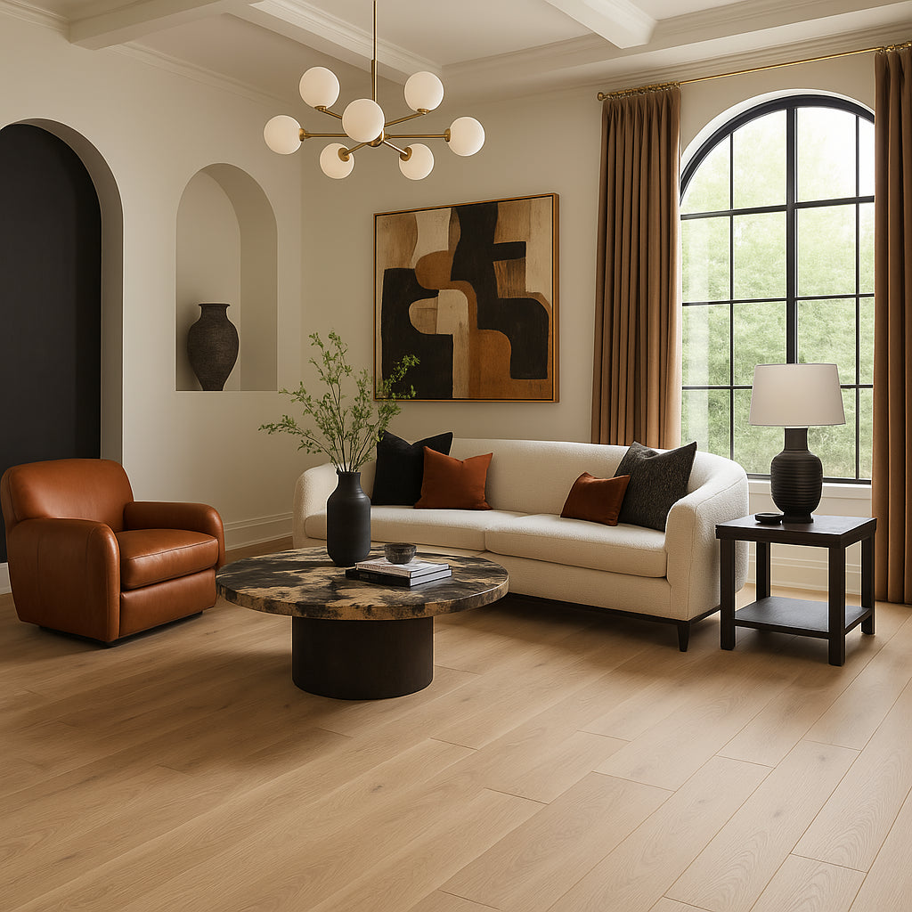 Superoak Antique Oak Hybrid Resilient Flooring - Waterproof and Scratch Resistant