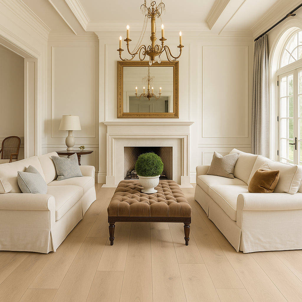 Superoak Antique Oak Hybrid Resilient Flooring - Waterproof and Scratch Resistant