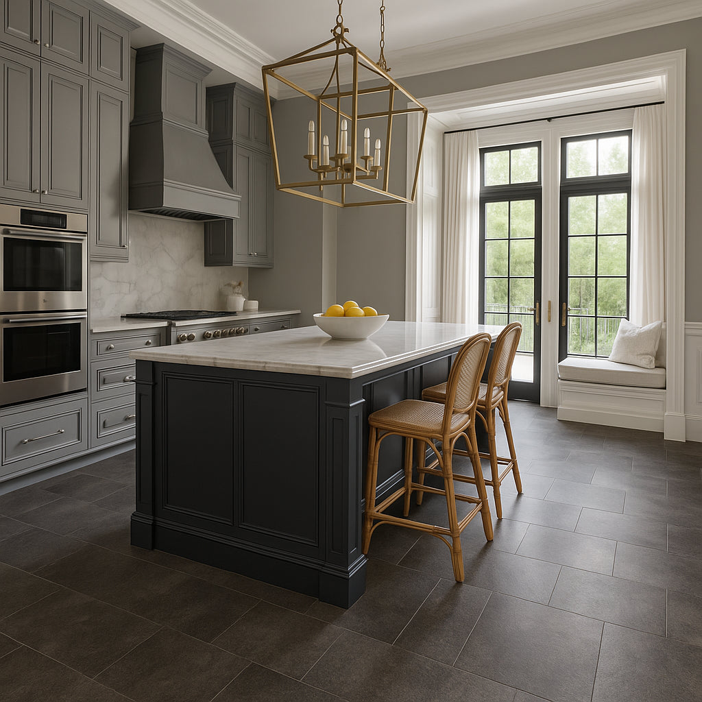 DOTFLOOR Libra Anchor Waterproof Hybrid Resilient Flooring - 12 in. x 24 in.