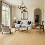 A&A Surfaces Fenwick Oak Waterproof Hybrid Flooring - 7.7 in x 48 in