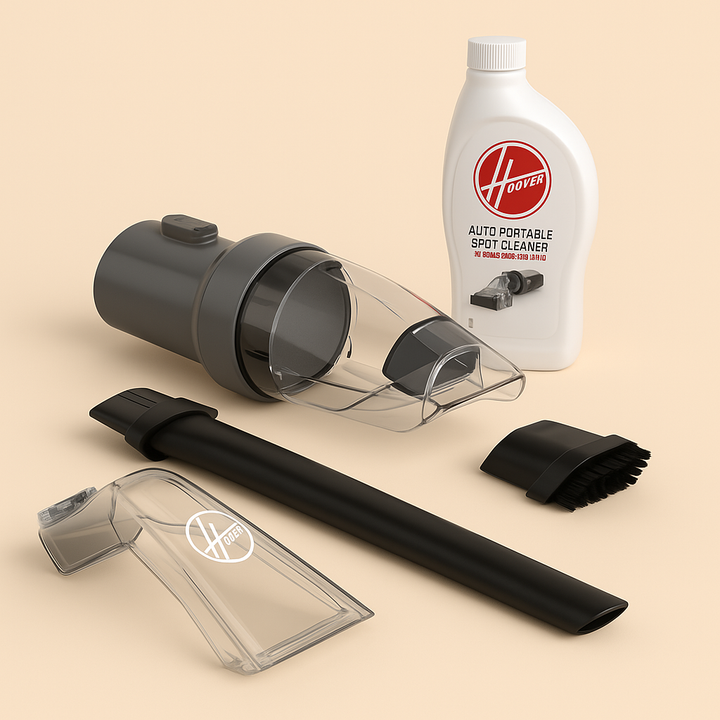 HOOVER CleanSlate Auto Kit - 5-Piece Car Cleaning Tool Kit with Carpet Cleaning Formula