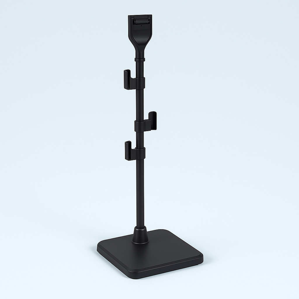 HOOVER ONEPWR Tower Charging Stand for Emerge Stick Vacuum - Dual Battery Charger and Accessory Organizer