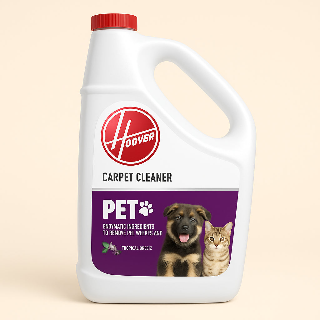 HOOVER 128oz Pet Carpet Cleaner Solution for Stains & Odors