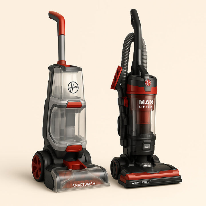 HOOVER SmartWash Advanced Automatic Carpet Cleaner & WindTunnel 3 Vacuum