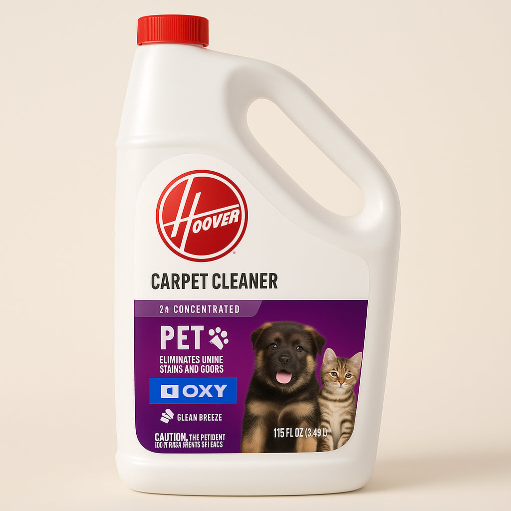 HOOVER Oxy Pet 116oz Carpet Cleaner Solution - Ocean Breeze Scent, Pet Stain & Odor Eliminator