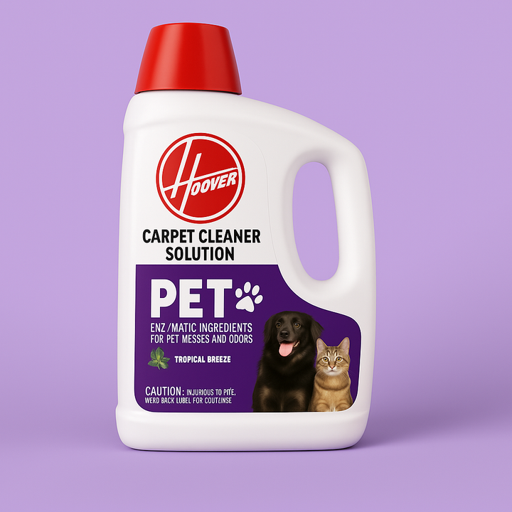 HOOVER 64oz Pet Carpet Cleaner Solution - Eliminate Pet Stains & Odors - Scented Formula
