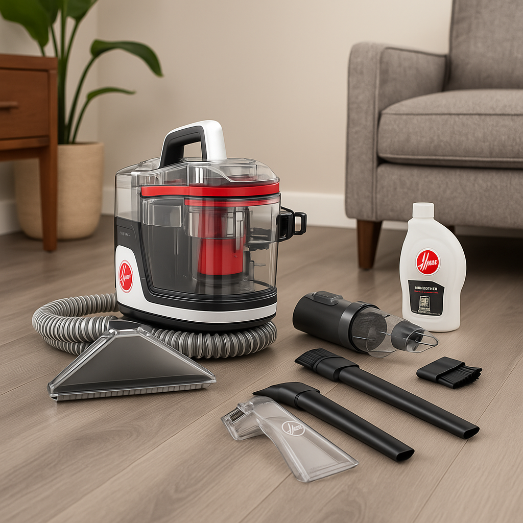 HOOVER CleanSlate Pro Portable Carpet and Upholstery Cleaner with Auto Detailing Kit