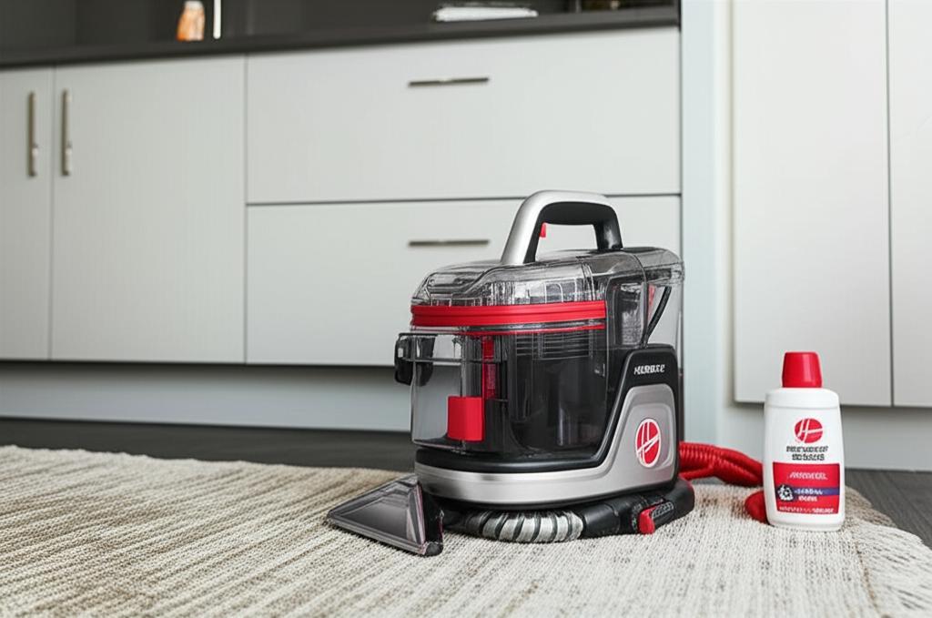 HOOVER CleanSlate Pro Portable Corded Spot Cleaner with Oxy Solution