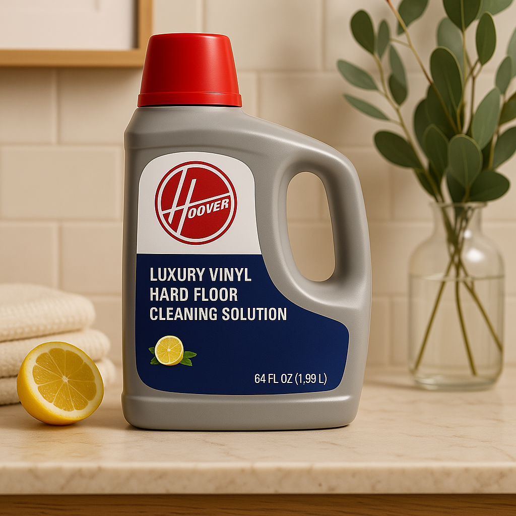 HOOVER Luxury Vinyl Hard Floor Cleaning Solution, Citrus Scent, 64 oz