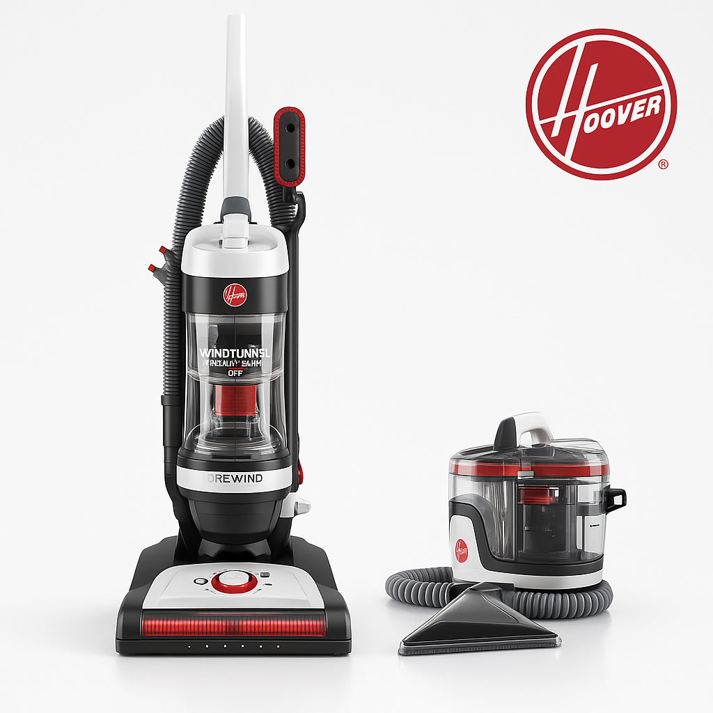 HOOVER WindTunnel Cord Rewind Pet Upright Vacuum Cleaner with CleanSlate Pro