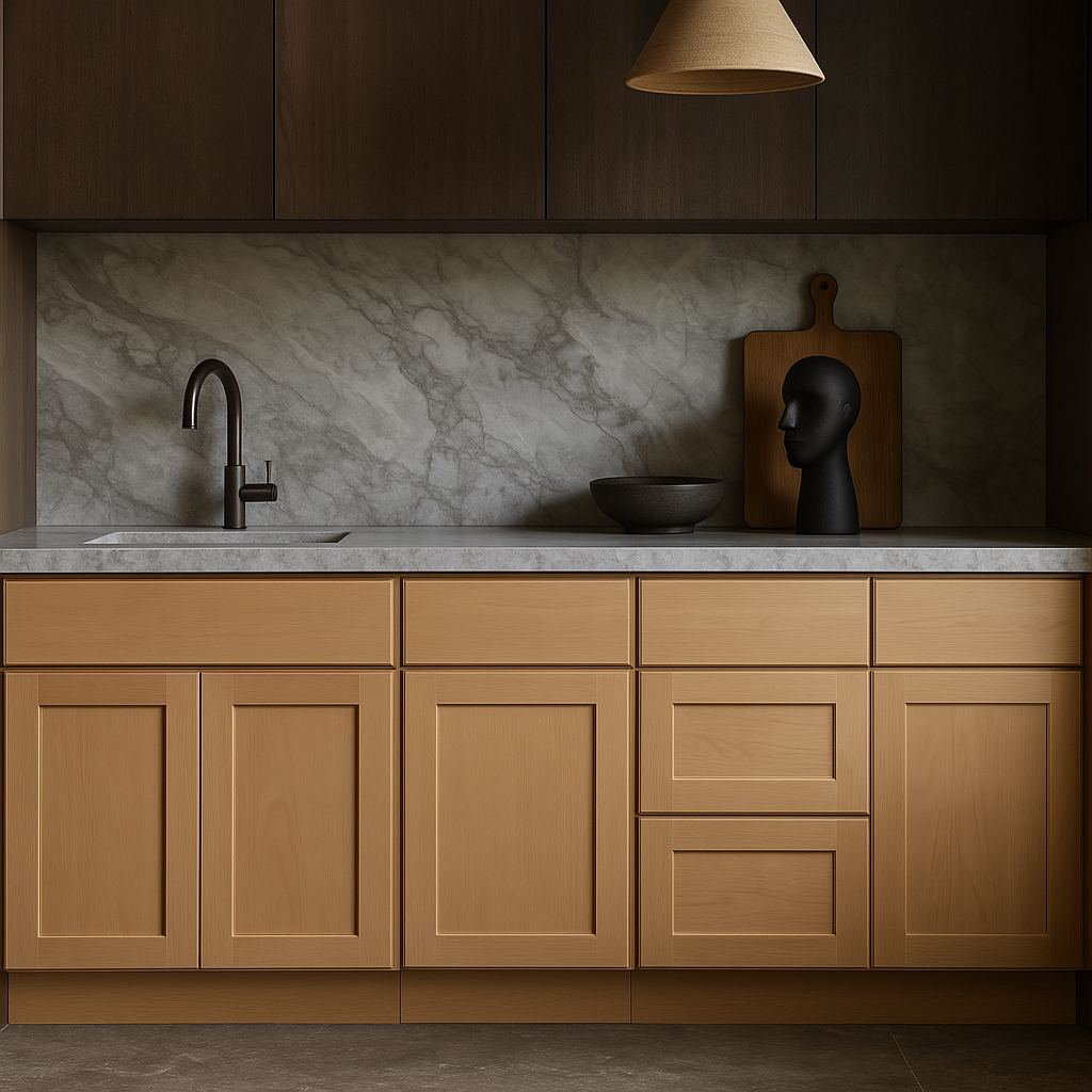 Hampton Bay 12 in. W x 24 in. D x 34.5 in. H Ready-to-Assemble Base Kitchen Cabinet with CLICKREADY Technology