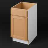 Hampton Bay 12 in. W x 24 in. D x 34.5 in. H Ready-to-Assemble Base Kitchen Cabinet with CLICKREADY Technology