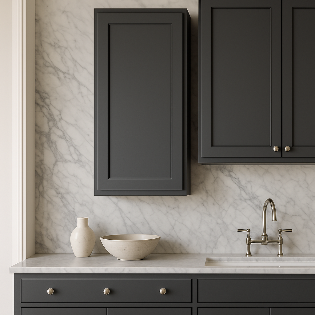 Hampton Bay 21 in. W x 12 in. D x 36 in. H Ready to Assemble Wall Kitchen Cabinet with CLICKREADY Technology