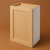 Hampton Bay 18 in. W x 12 in. D x 30 in. H Ready to Assemble Wall Kitchen Cabinet in Unfinished with CLICKREADY Technology