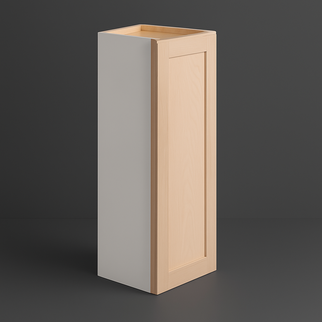 Hampton Bay 12 in. W x 12 in. D x 36 in. H Ready to Assemble Wall Kitchen Cabinet in Unfinished with CLICKREADY Technology