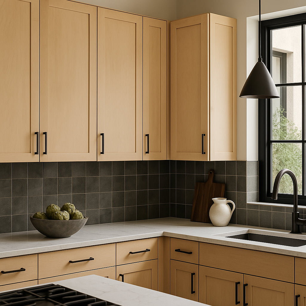 Hampton Bay 15 in. W x 12 in. D x 42 in. H Ready to Assemble Wall Kitchen Cabinet in Unfinished with CLICKREADY Technology