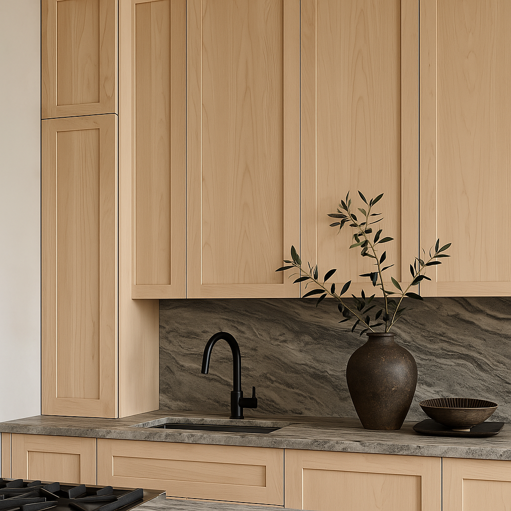 Hampton Bay 9 in. W x 12 in. D x 36 in. H Ready to Assemble Wall Kitchen Cabinet in Unfinished with CLICKREADY Technology
