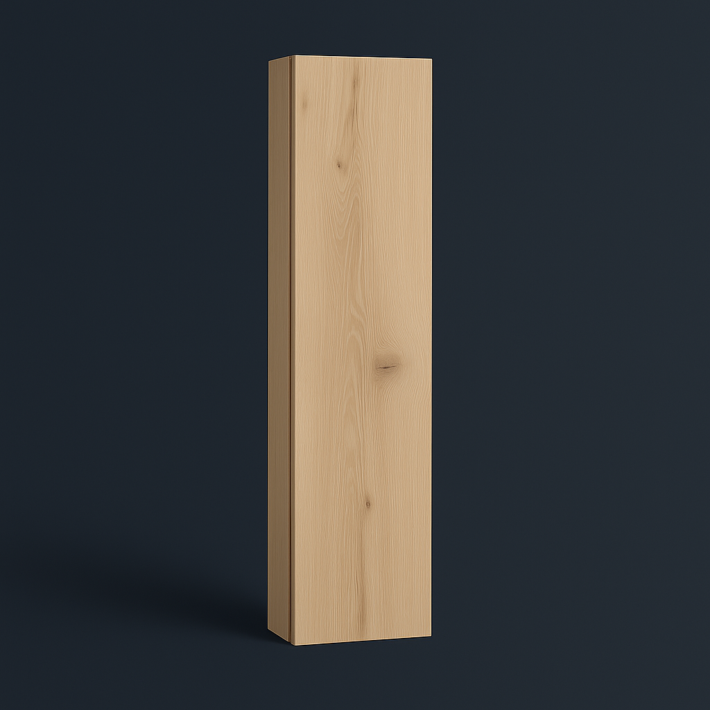 Cambridge Radiance 9 in. W x 12 in. D x 30 in. H Ready-to-Assemble Slab Wall Kitchen Cabinet in Light Oak