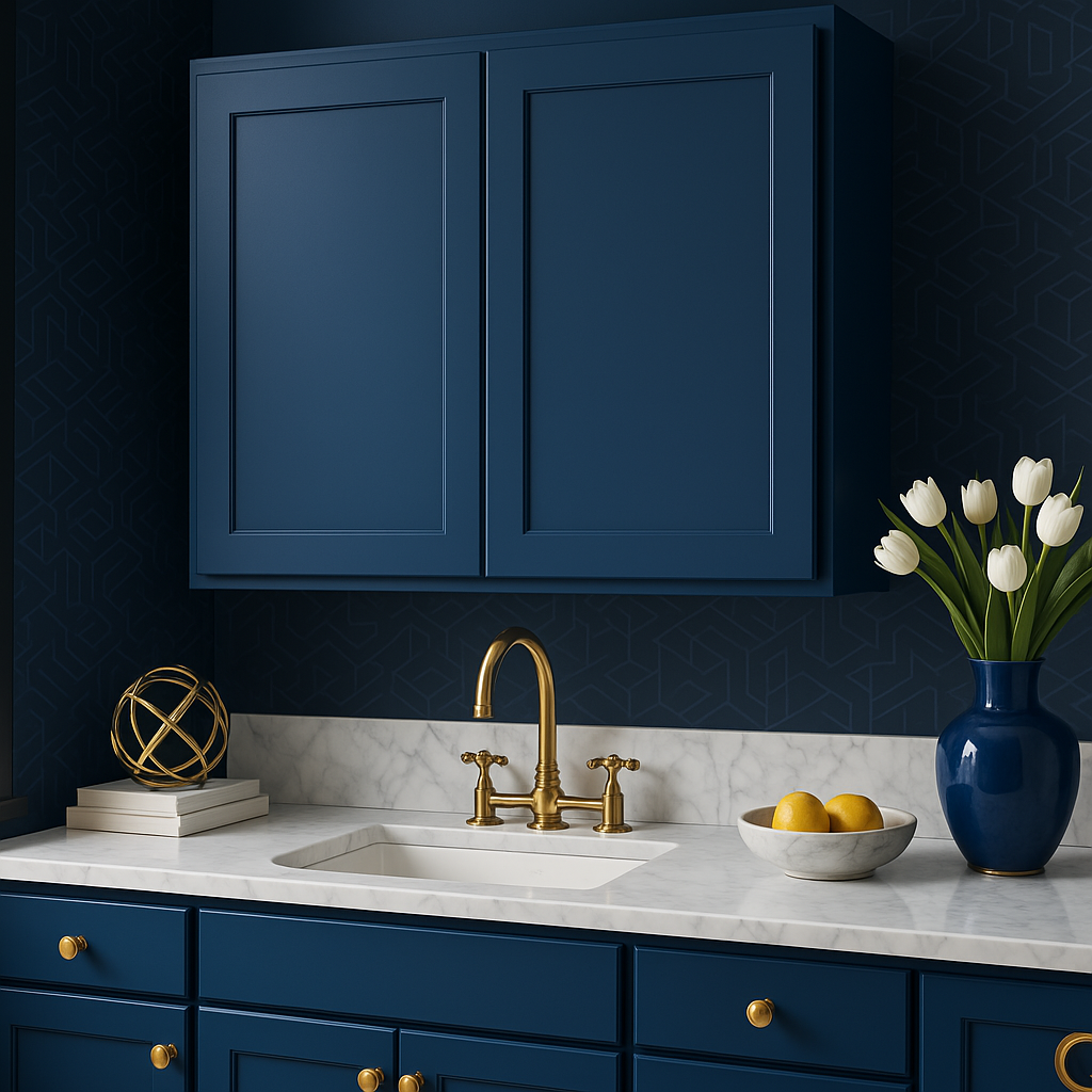 Hampton Bay 36 in. W x 12 in. D x 30 in. H Ready to Assemble Wall Kitchen Cabinet with CLICKREADY Technology
