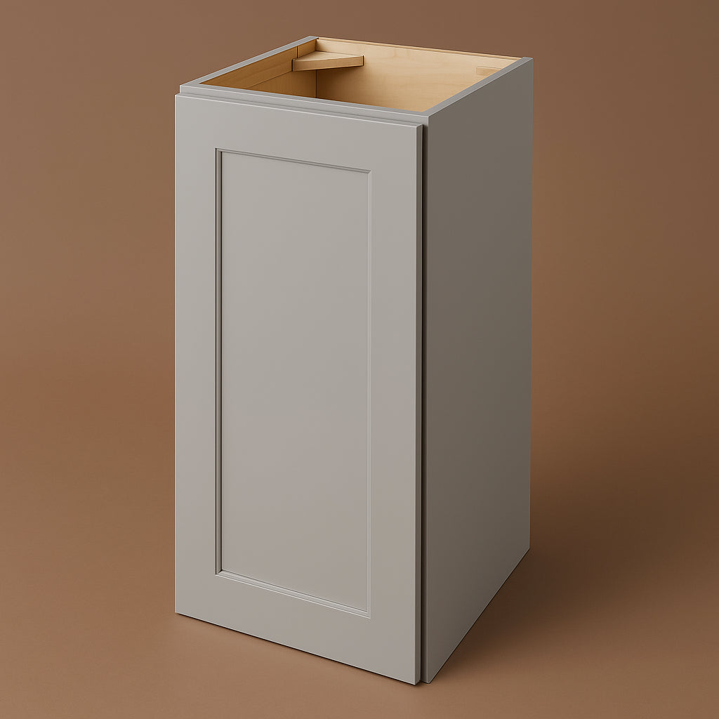 Hampton Bay Avondale 12 in. W x 12 in. D x 30 in. H Ready to Assemble Plywood Shaker Wall Kitchen Cabinet in Dove Gray