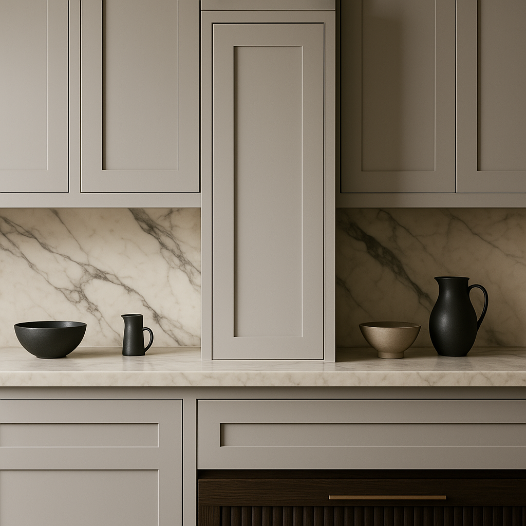 Hampton Bay Avondale 12 in. W x 12 in. D x 30 in. H Ready to Assemble Plywood Shaker Wall Kitchen Cabinet in Dove Gray
