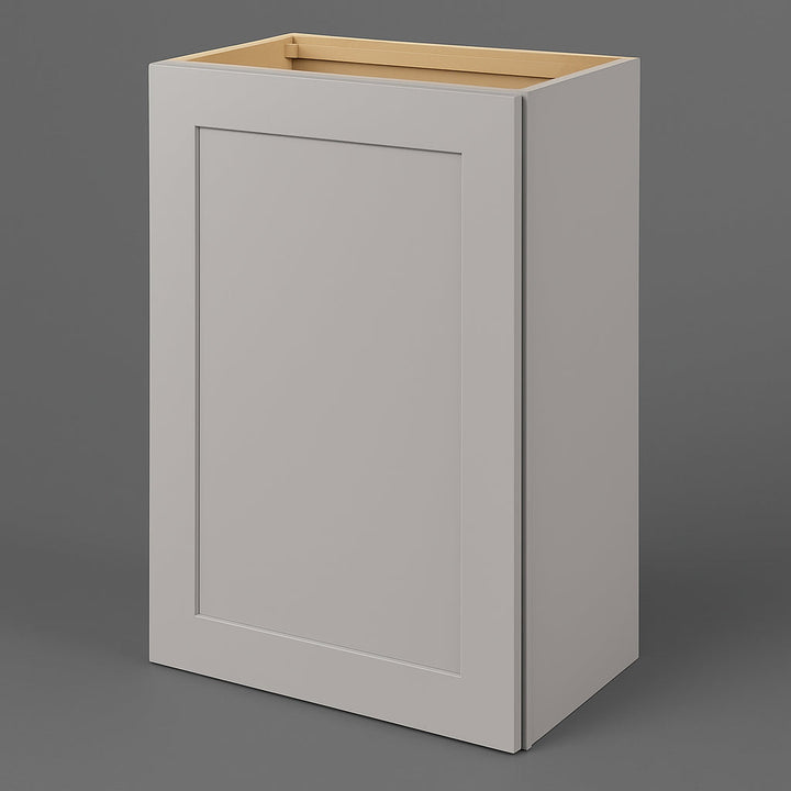 Hampton Bay Avondale 21 in. W x 12 in. D x 30 in. H Ready to Assemble Plywood Shaker Wall Kitchen Cabinet in Dove Gray