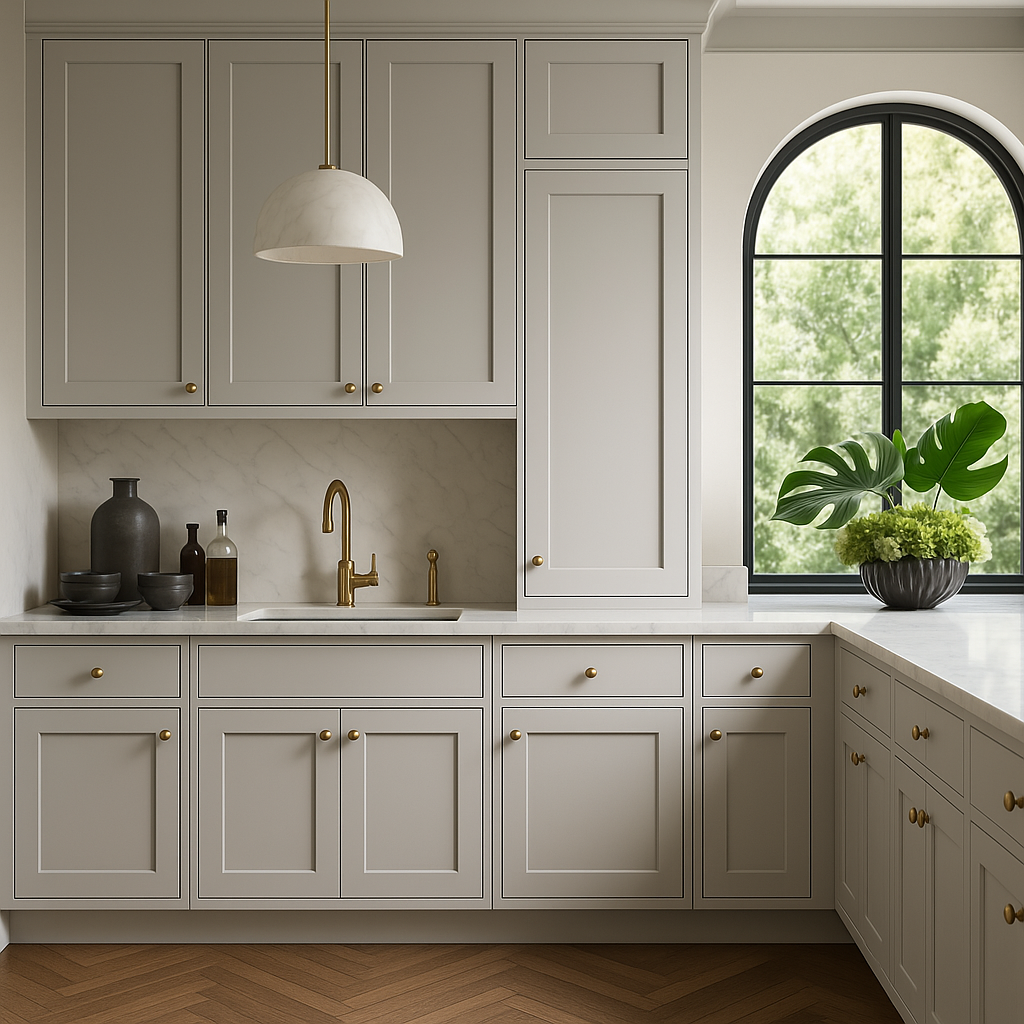 Hampton Bay Avondale 15 in. W x 12 in. D x 36 in. H Ready to Assemble Plywood Shaker Wall Kitchen Cabinet in Dove Gray