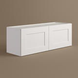 Design House Brookings Solid Wood Shaker Kitchen Cabinet W3312, 33x12x12 in, White