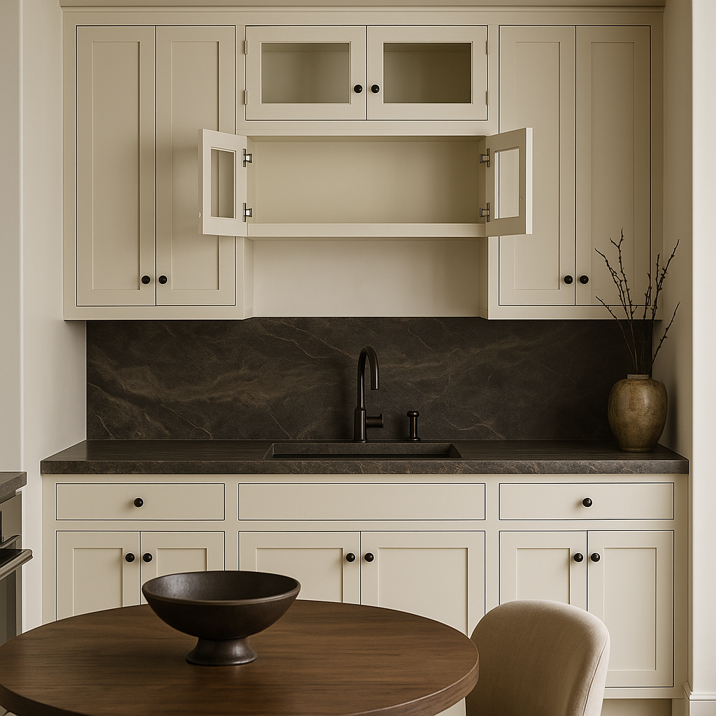 HOMEIBRO 36 in. W x 12 in. D x 12 in. H Antique White Plywood Wall Kitchen Cabinet with 2 Doors