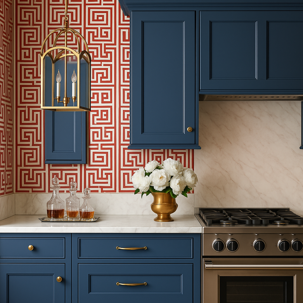 MILL'S PRIDE Richmond Valencia Blue Plywood Shaker Wall Kitchen Cabinet - 12" W x 12" D x 30" H