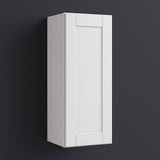 MILL'S PRIDE Richmond Verona White Plywood Shaker Wall Kitchen Cabinet - 12 in W x 12 in D x 36 in H