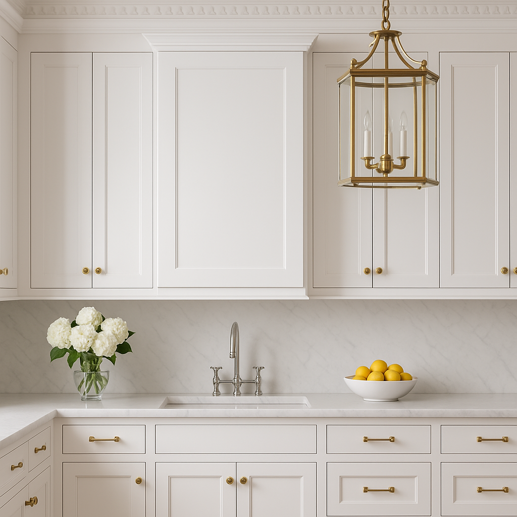 Hampton Bay Avondale Shaker Wall Kitchen Cabinet, 18 in. W x 12 in. D x 30 in. H, Alpine White