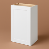 Hampton Bay Avondale Shaker Wall Kitchen Cabinet, 18 in. W x 12 in. D x 30 in. H, Alpine White