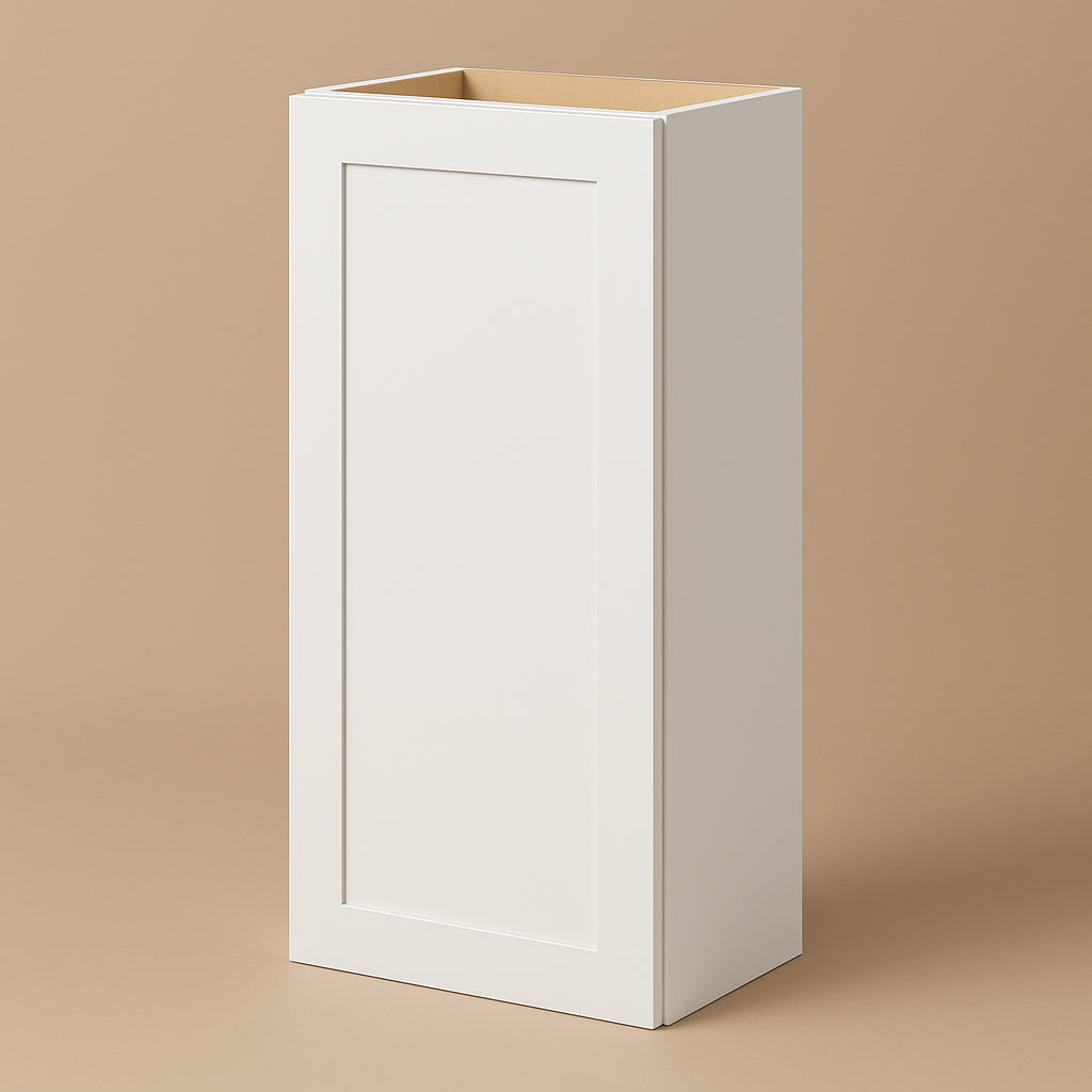 Hampton Bay Avondale Shaker Wall Kitchen Cabinet, 18 in. W x 12 in. D x 42 in. H, Alpine White