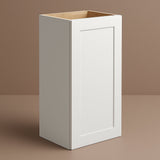 Hampton Bay Avondale Shaker Wall Kitchen Cabinet, Alpine White, 18 in. W x 12 in. D x 36 in. H