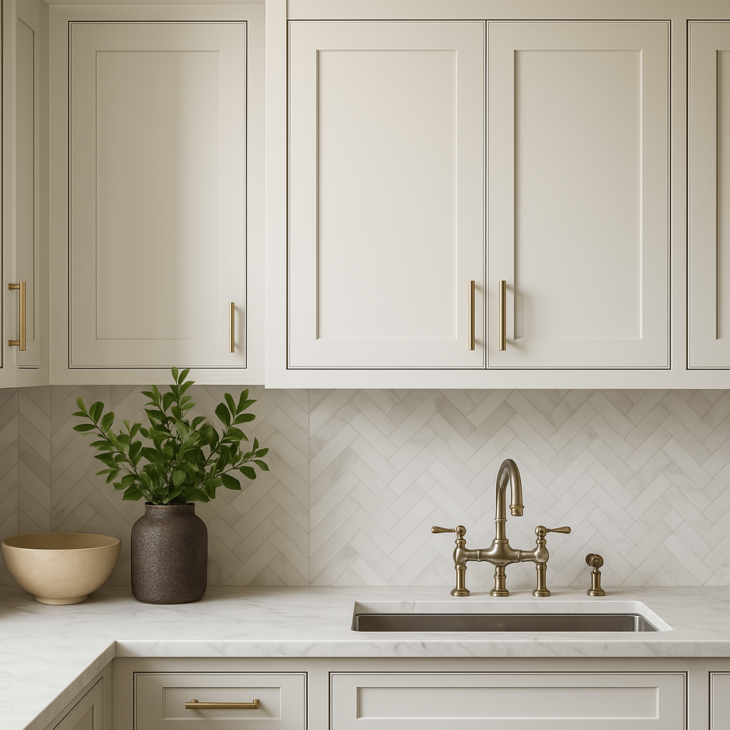 Hampton Bay Avondale Shaker Wall Kitchen Cabinet, Alpine White, 18 in. W x 12 in. D x 36 in. H