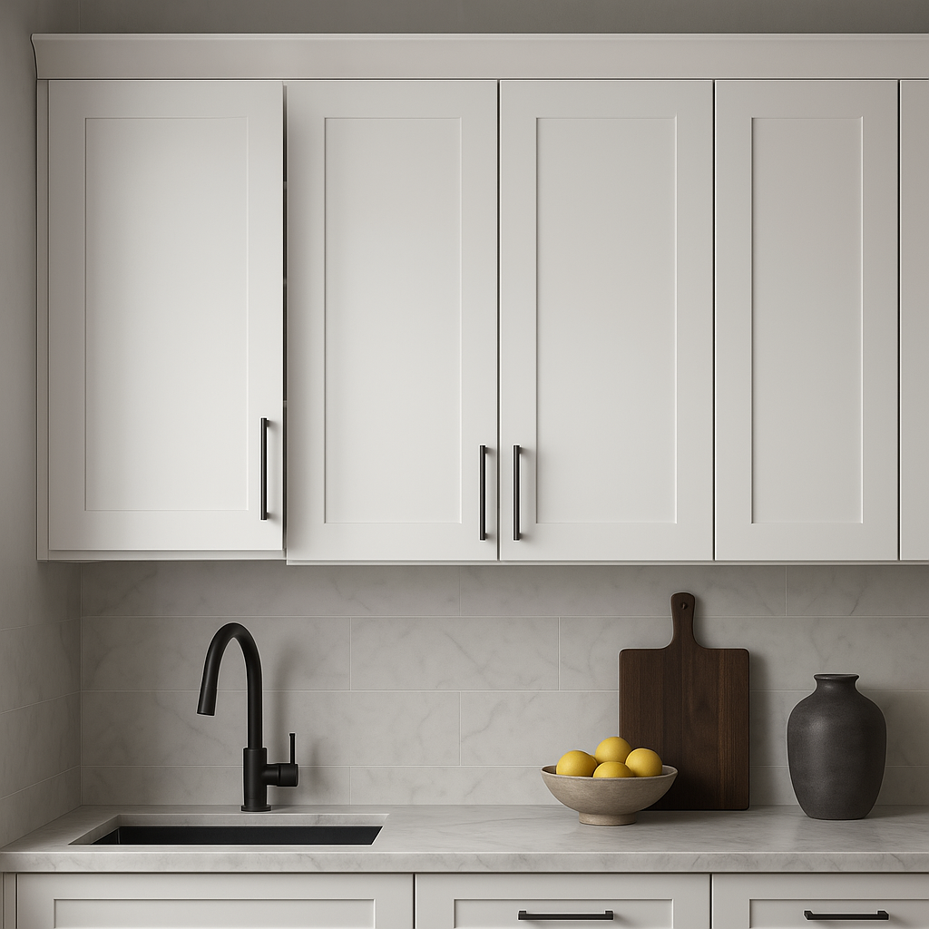 Hampton Bay Avondale Shaker Wall Kitchen Cabinet, 27 in. W x 12 in. D x 30 in. H, Alpine White