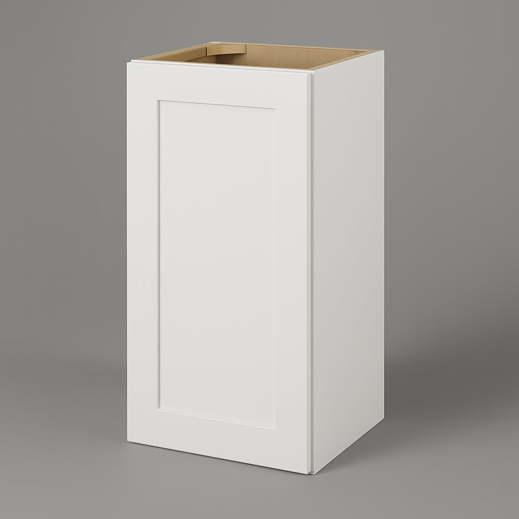 Hampton Bay Avondale Shaker Wall Kitchen Cabinet, 15 in. W x 12 in. D x 30 in. H, Alpine White