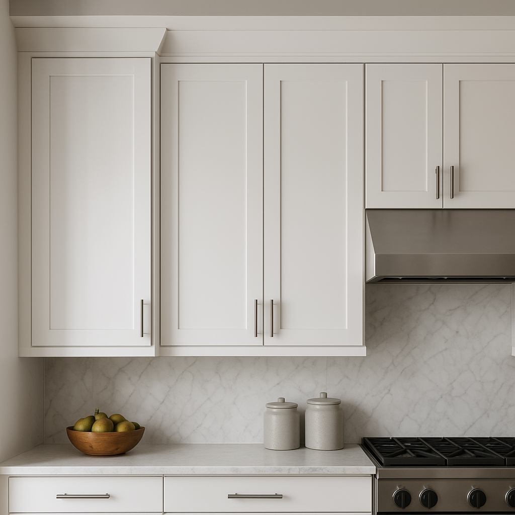 Hampton Bay Avondale Shaker Wall Kitchen Cabinet, 21 in. W x 12 in. D x 36 in. H, Alpine White