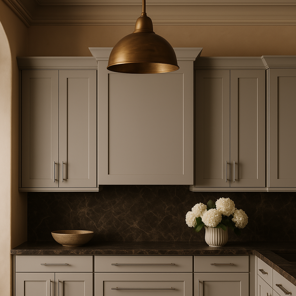Hampton Bay Avondale 24 in. W x 12 in. D x 36 in. H Ready-to-Assemble Plywood Shaker Wall Kitchen Cabinet in Dove Gray