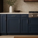 Hampton Bay Avondale Shaker Base Kitchen Cabinet, Ink Blue, 9 in. W x 24 in. D x 34.5 in. H