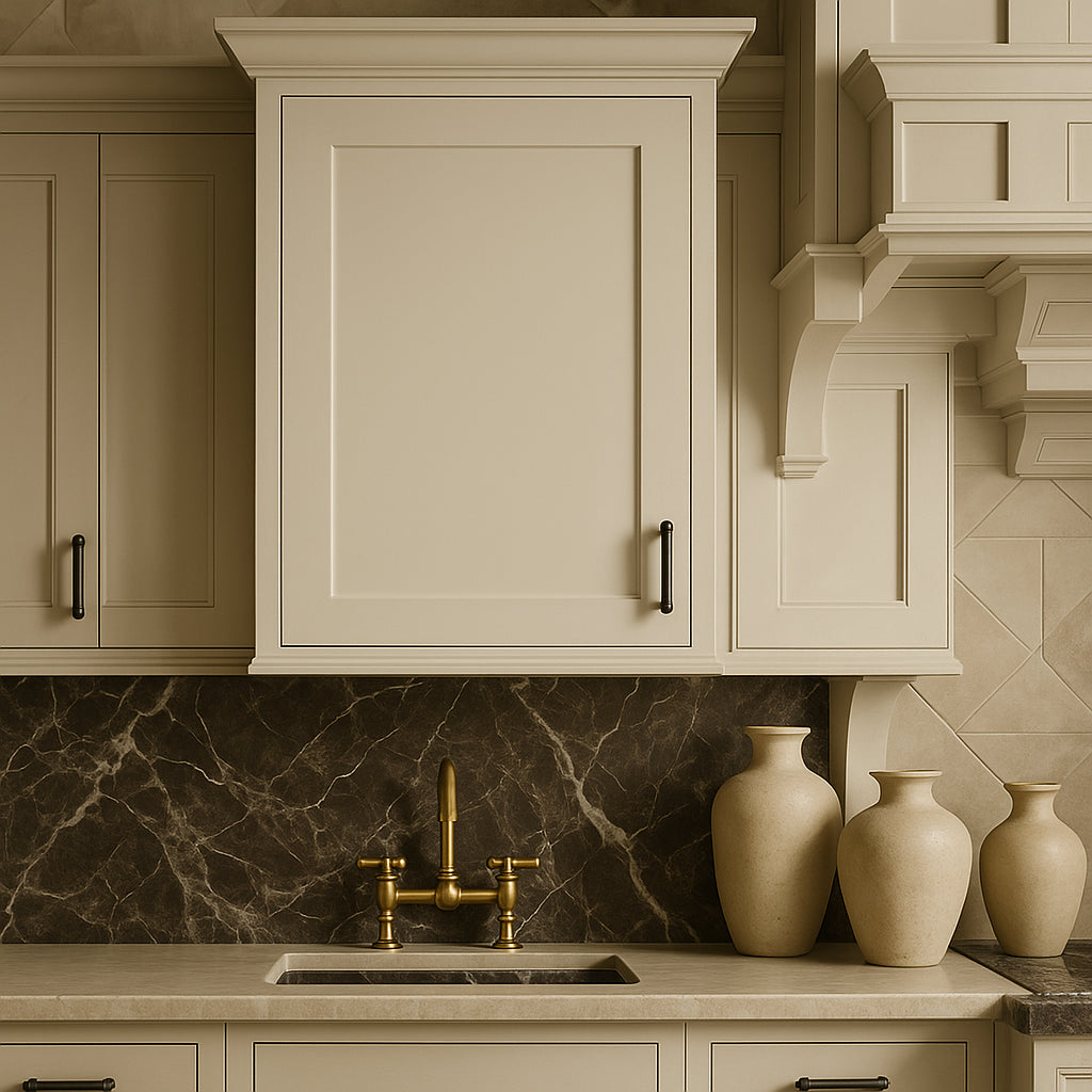Hampton Bay Avondale Shaker Wall Kitchen Cabinet, 24 in. W x 12 in. D x 36 in. H, Antique White